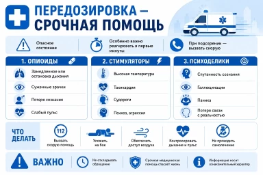 Помощь при передозировке в Шаховской