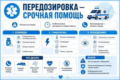 Помощь при передозировке в Шаховской