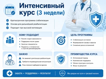 Реабилитация за 21 день в Шаховской